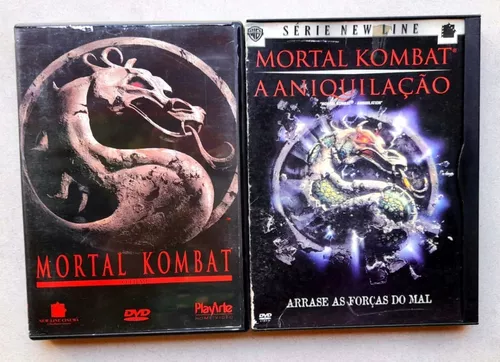 Mortal Kombat O Filme Dvd Original - Warner - Filmes - Magazine Luiza