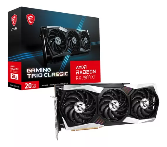 Placa De Video Msi Radeon Rx 7900 Xt Gaming Trio Classic 20g