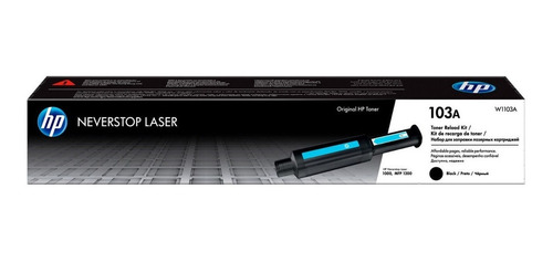 Kit Recarga De Tóner Hp Neverstop Laser 103a Negro 2500 Pág