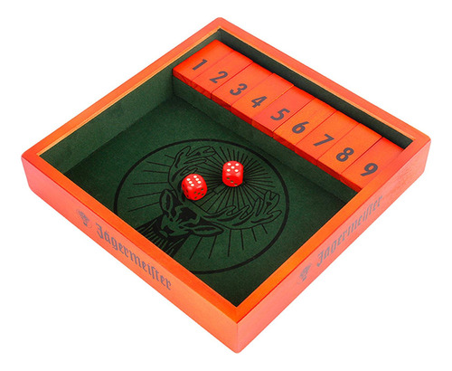 Shut Box Set Juego De Madera Tradicional Clásico Bebiendo