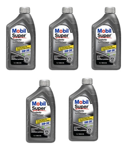 5 Litros 100% Sintético Mobil Super Synthetic 5w30 