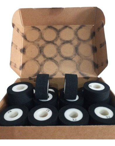 Rodillos Preentintado Negro 32x36 X 12 Unidades Hot Roll