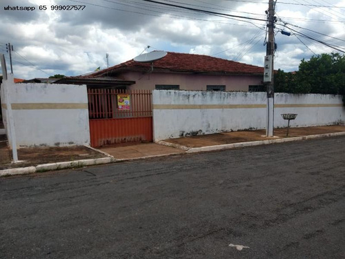 Imagem 2 de 15 de Casa Usada Para Venda Em Várzea Grande, Jardim Dos Estados, 3 Dormitórios, 2 Banheiros, 1 Vaga - 375_1-1346837