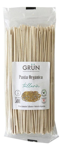 Tallarines Pasta Orgánica Grün Fideos 500 Gr X4u
