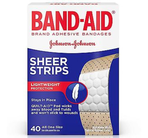 Curitas Banditas Band Aid Transparente Adhesivas Protection