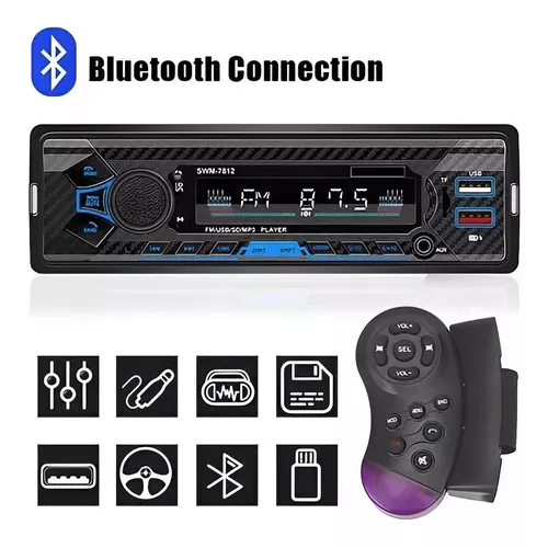 Estéreo De Coche Con Radio Usb Bluetooth Mp3