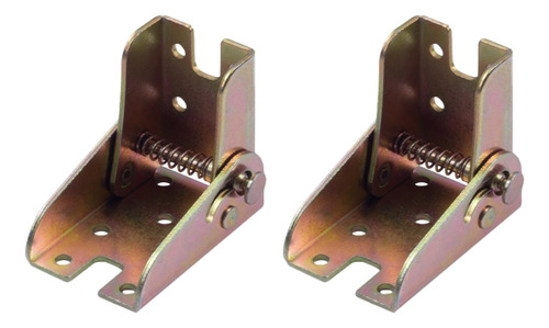 2x Autocatirios Para La Mesa De Bloqueo De Color Galvanizado