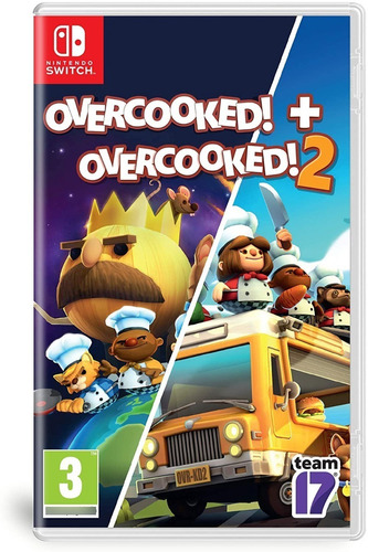 Overcooked! + Overcooked! 2 - Nintendo Switch - Sniper