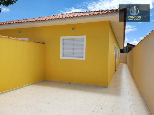 Casa Com 2 Dormitórios À Venda, 63 M² Por R$ 185.000 - Suarão - Itanhaém/sp - Ca1175