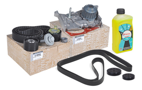 Kit Distribucion Bomba Correa Poly V Renault Logan 2 1.6 16v