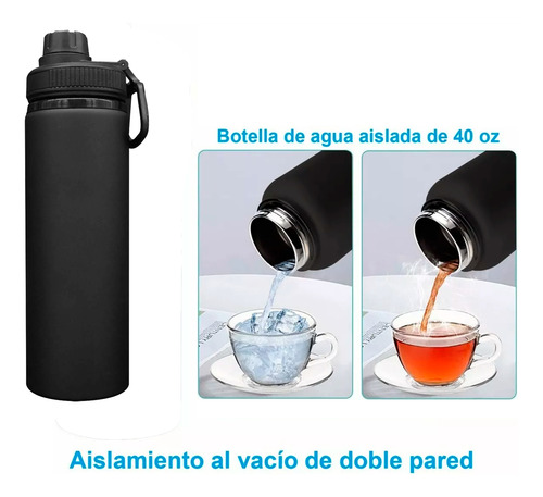 Termo Botella Agua Nova 750 Ml Pantera Rosa 3d