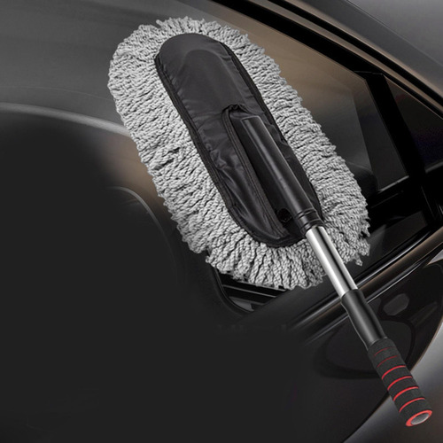 Cepillo Para Coche Con Mango Telescópico Extensible,