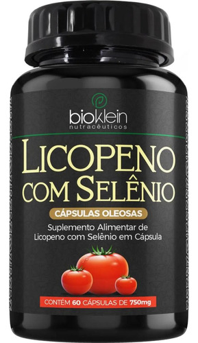 Licopeno E Selênio - 60 Cápsulas - Bioklein