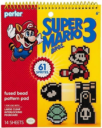 Perler 80-22841 Beads Super Mario Bros 3 Fusibles, Patrón P