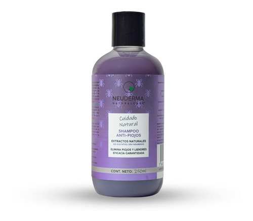 Shampoo Anti-piojos Neem+ Clavo+ Citronella + Cítricos 250ml