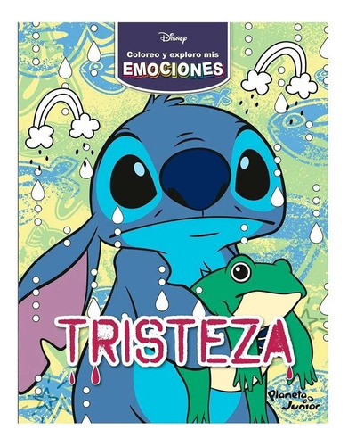 Libro Fisico Coloreo Y Exploro Mis Emociones: Tristeza