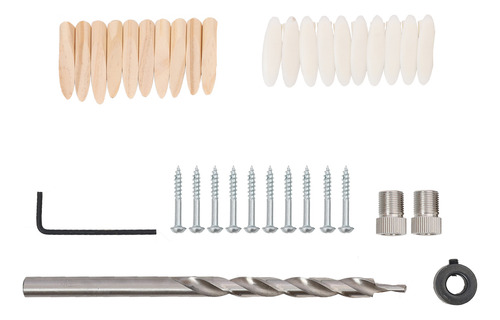 Woodworking Inclined Hole Jig 46pcs Drill Locator Set Robust