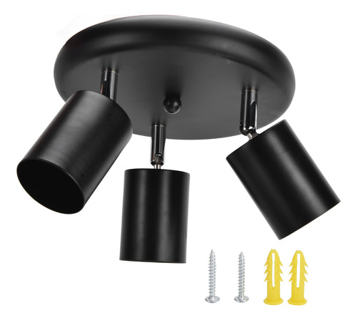 Soporte De Techo Gu10, Soporte Giratorio De 3 Cabezales