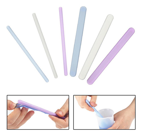 Youpin 6 Piezas De Varillas De Silicona Para Mezclar,