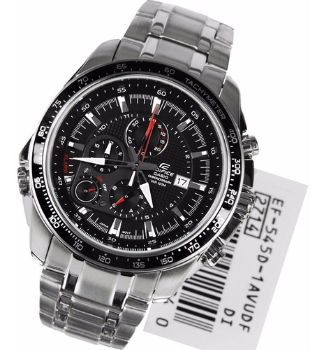 Reloj Casio® Edifice Ef-545d Alarma 100% Original Gtia 3 Año