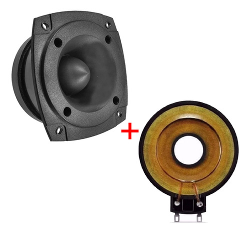 Kit Tweeter Para Som Automotivo 100w Rms + Reparo Hi320