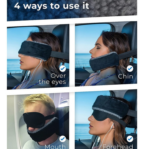 A Soporte Cervical De Viaje Con Almohada Y Almohada