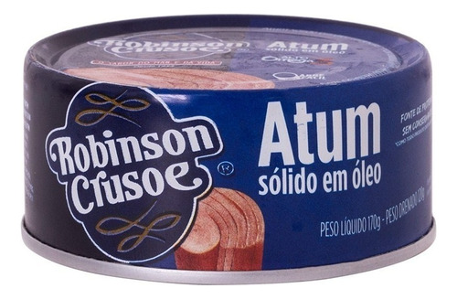 Atum Sólido Óleo Robinson Crusoé 170g