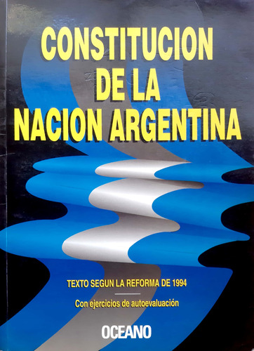 Constitución De La Nación Argentina Océano Buen Estado #