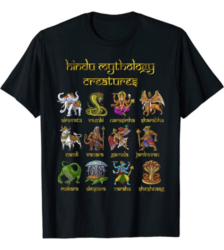 Playera Hindu Mythology Gods Hinduism