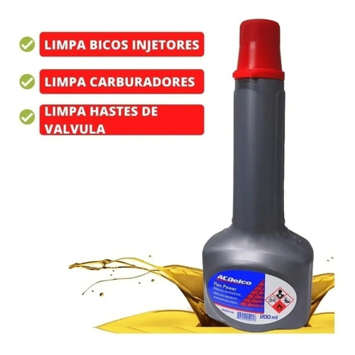 Aditivo De Combustivel Para Carro Flex Acdelco Gm 88905742