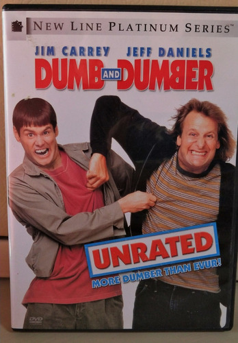 Dumb And Dumber Unrated Dvd Jim Carrey Jeff Daniel Region 1