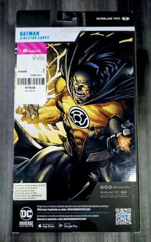 Batman Siniestre Corp. Dc Multiverse. Mcfarlane Toys Sellado (Usado)