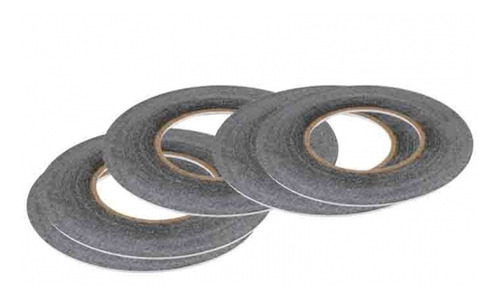 Imagen 2 de 3 de Cinta Doble Contacto 3m Negro 50m X 3mm