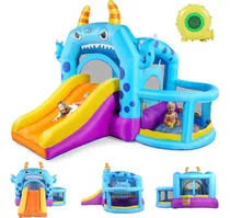 Comprar Trampolín Infantil Grande Para Exterior Con Bomba Inflable