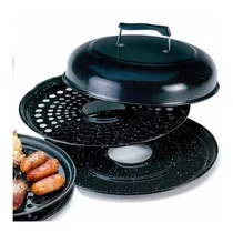 Comprar Parrilla Circular Enlozada Salpicada N°1 Pettish Online