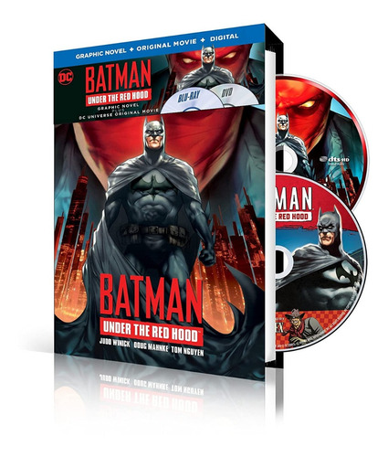 Pelicula Batman: Under The Red Hood Bluray + Novela Gráfica