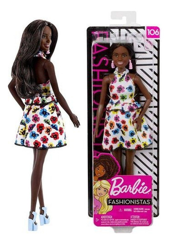 Boneca Barbie Negra 106