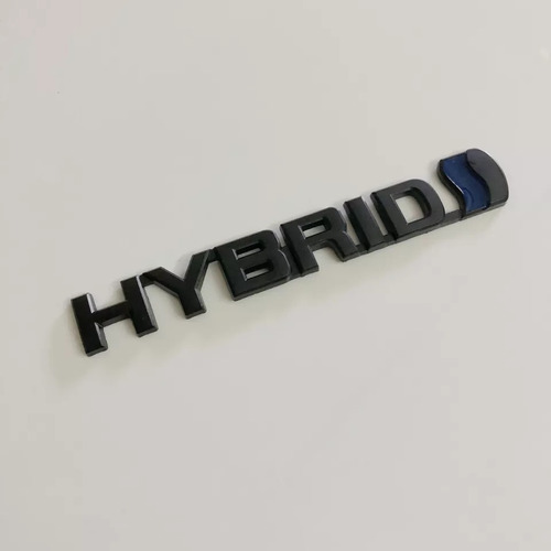 Emblema Insignia Hybrid Para Toyota Cromo O Black 