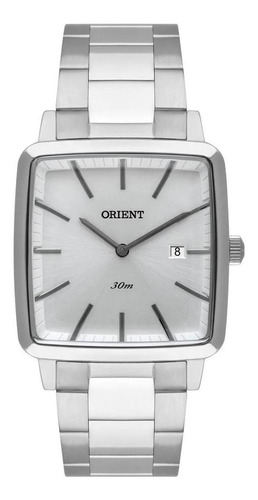 Reloj plateado Orient Neo Vintage para hombre Gbss1056 S1sx con bisel, color plateado
