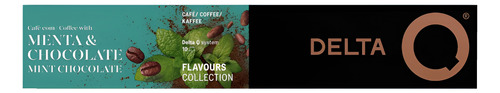 10 Cápsulas Delta Q, Café, Chocolate Com Menta