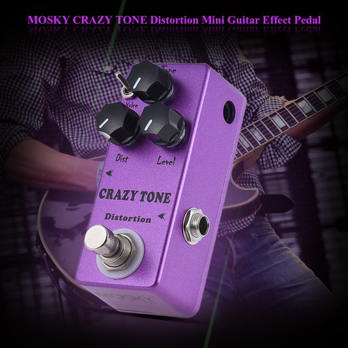 Imagem 2 de 9 de Mosky Mp 50 Crazy Tone Riot Distortion Mini Guitarra Única