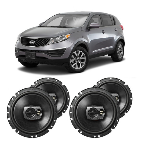 Auto Falante Kia Sportage 2011 A 2016 Pioneer 200w Rms