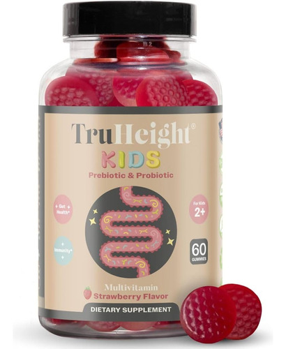 Truheight Gominolas Probioticas Prebioticas Niños 60gomitas