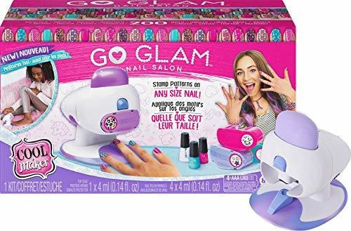 Girls Toys Cool Maker, Salón De Lujo Go Glam Nail Stamper C