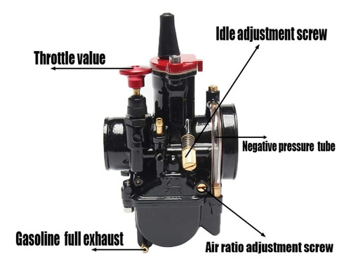 Pwk Carburador 26 Mm Carburador Motocicleta Power Jet Carb R