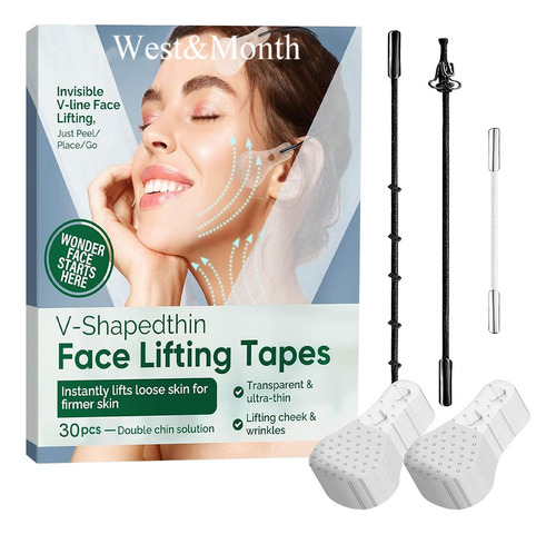 Fitas De Lifting Facial Adesivo Facelift Adesivo Facial Lift