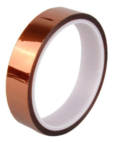 Fita Kapton 30m X 20mm Alta Temperatura Reflow Reballing Bga
