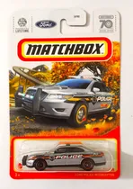 Comprar Ford Police Interceptor Gris Matchbox Mattel 