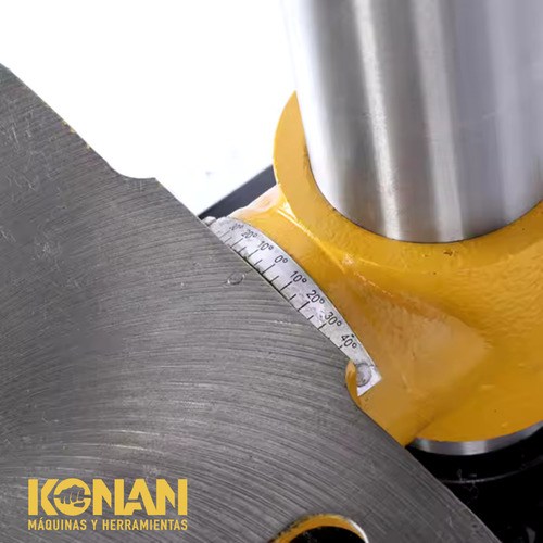Konan Taladro De Banco 16mm + Morsa Plana 450w 5 Velocidades Amarillo