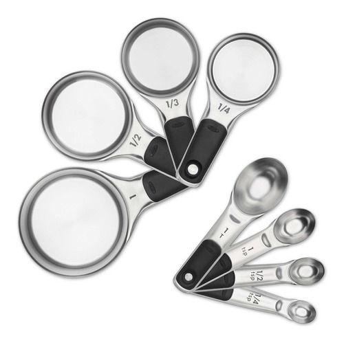 Oxo Juego Cuchara Medidora Acero Inoxidable 8 Repuesto